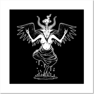 fun baphomet Posters and Art